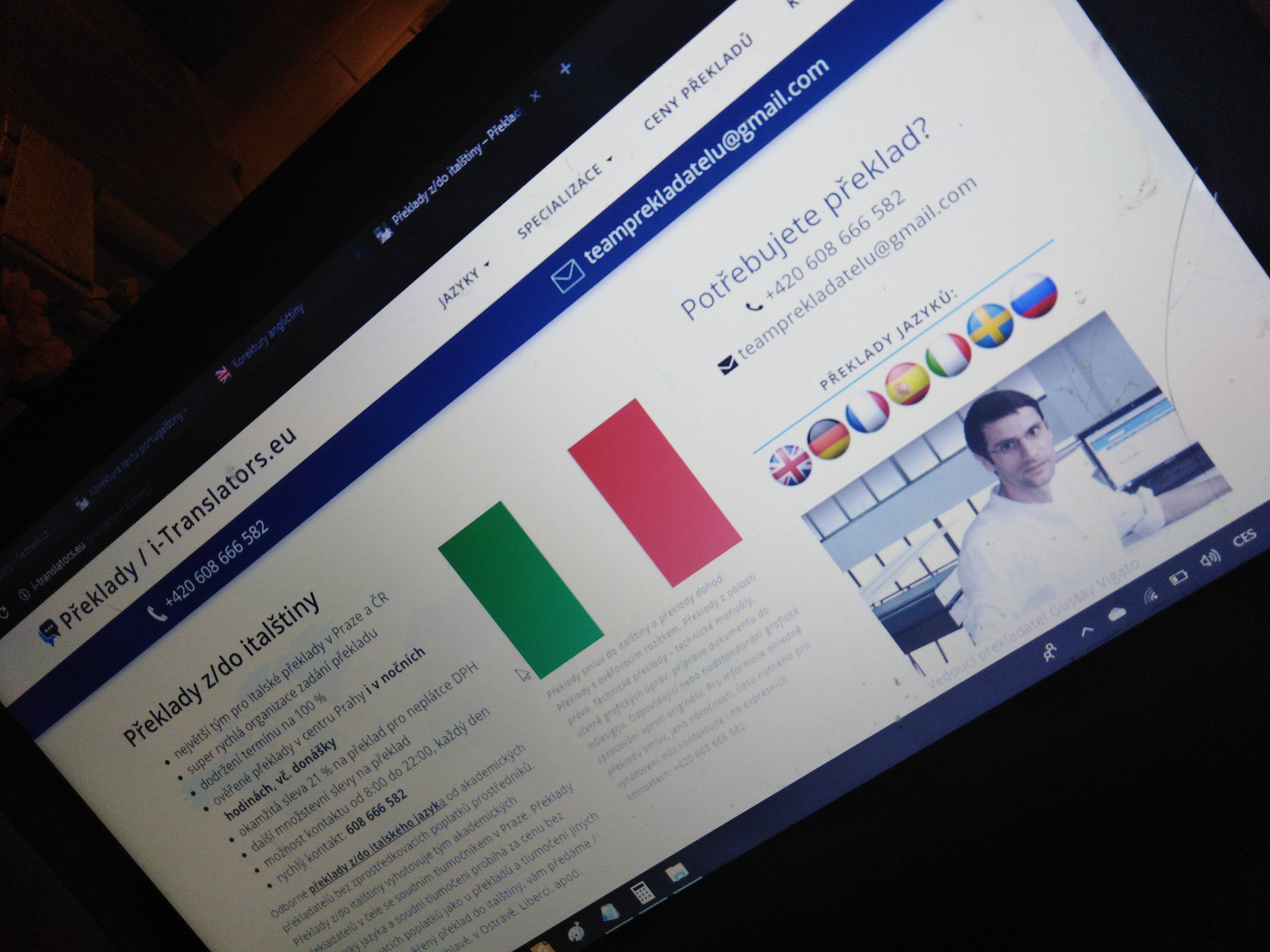 Překlad vysvědčení z češtiny do italštiny